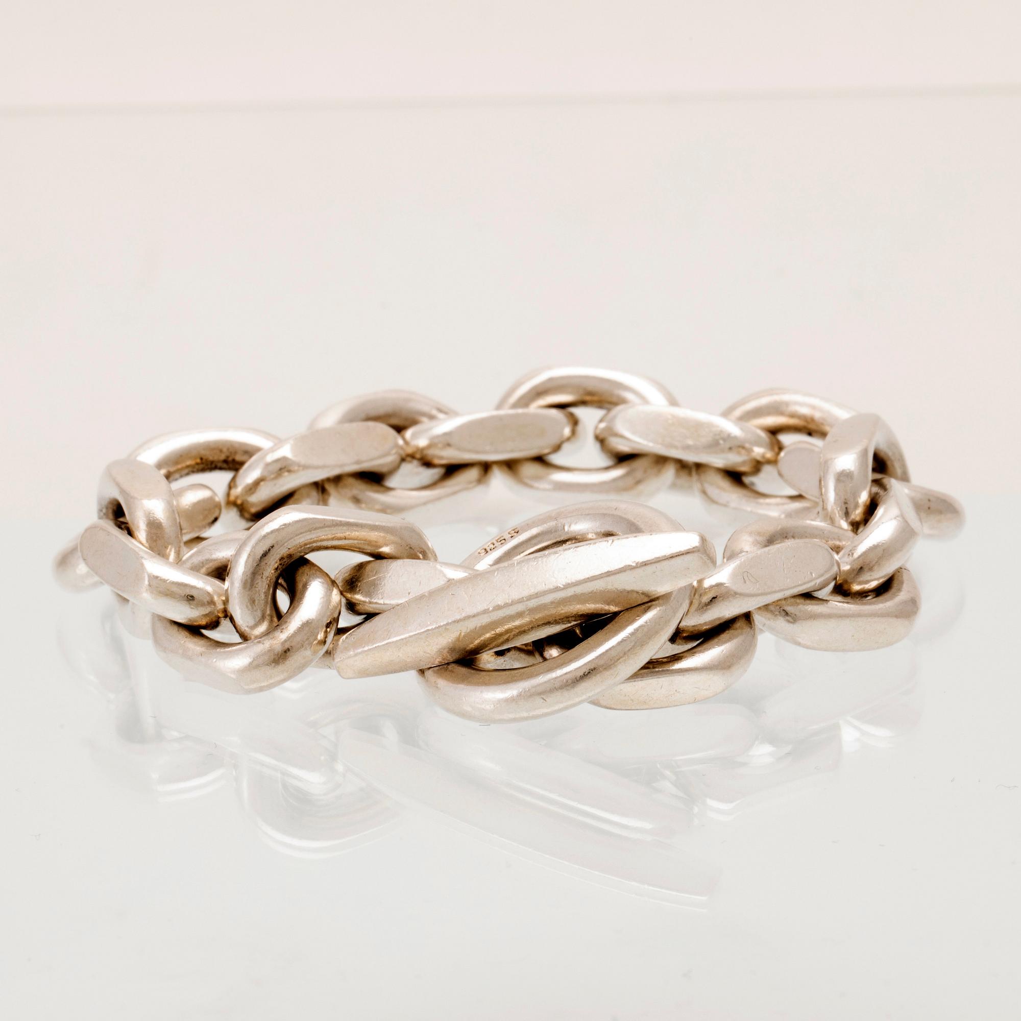 Franz Hingelberg bracelet silver Denmark.