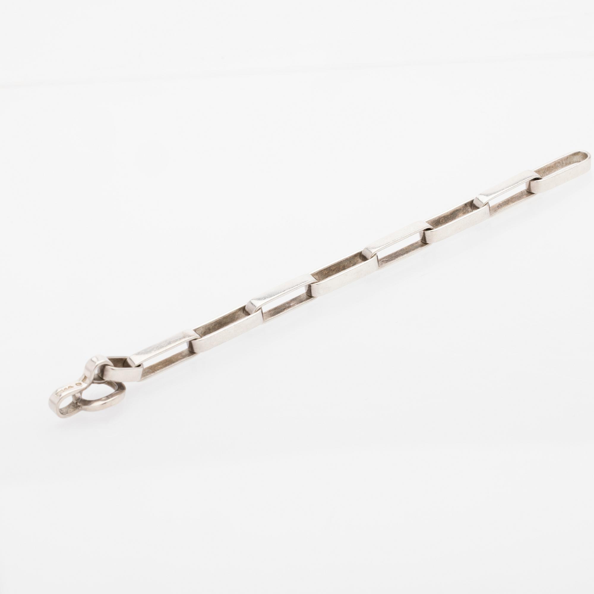 Karl-Ingemar and Cecilia Johansson, Silver Bracelet, Gothenburg 1971.