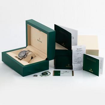 Rolex, Cosmograph, Daytona, chronograph, wristwatch, 40 mm.