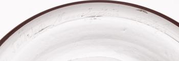 A Pinja art glass piece signed Oiva Toikka Nuutajärvi Notsjö from the 1960-/70s.
