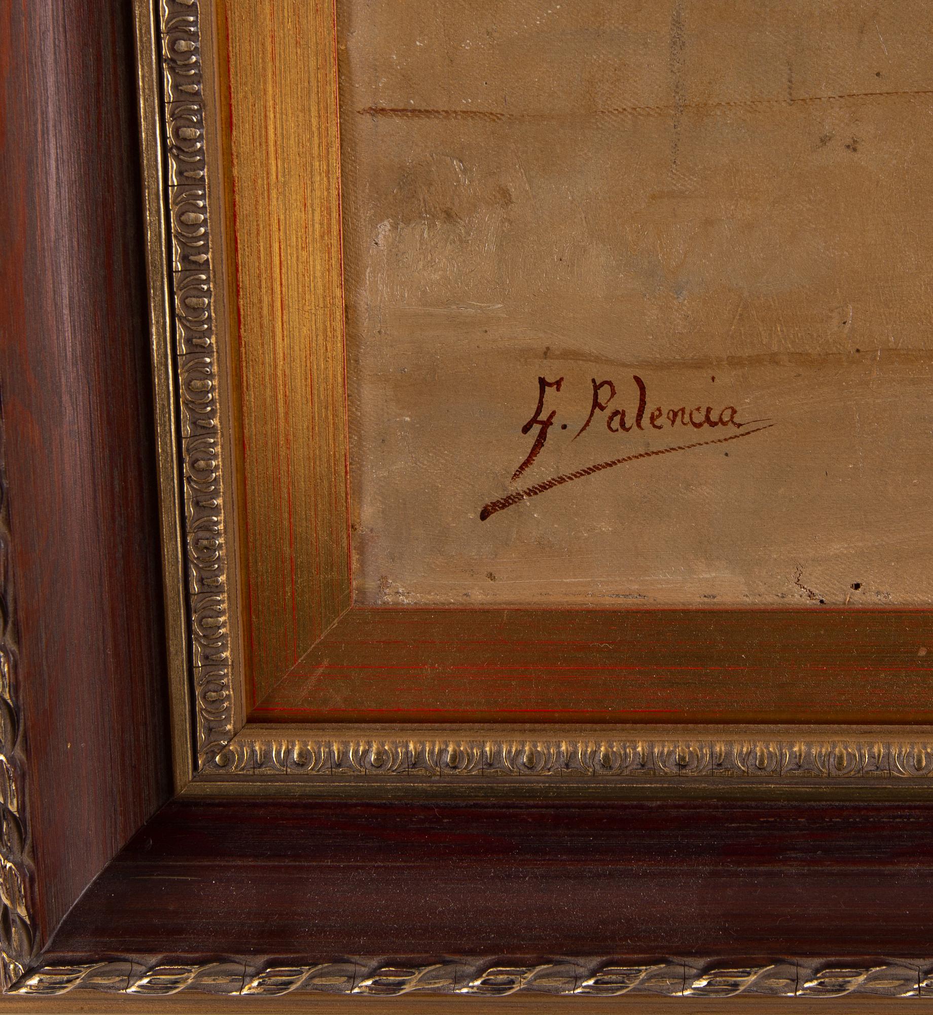 Gabriel Palencia Y Ubanell, oil on canvas, signed.