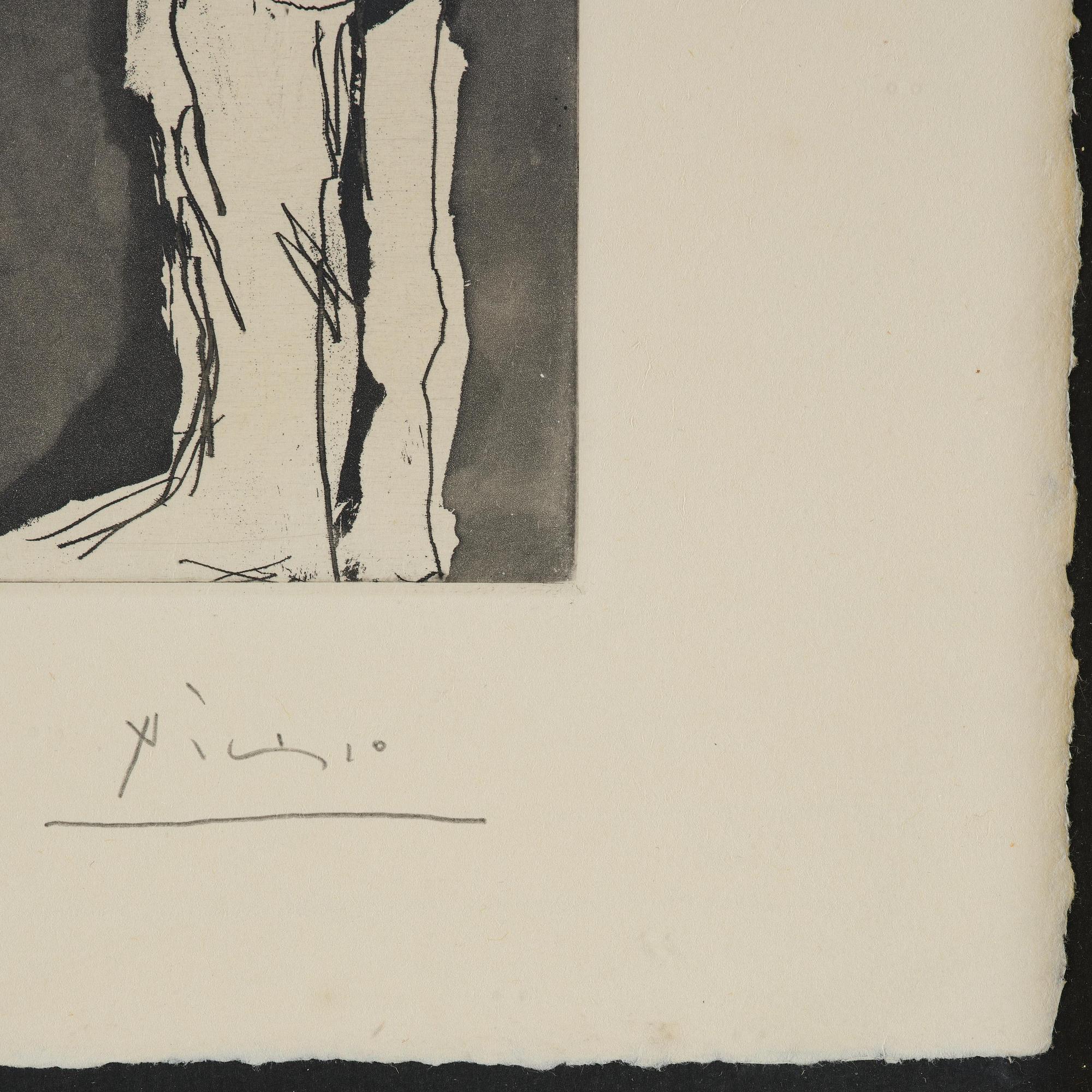 Pablo Picasso, "Peintre et modèle avec un sculpture I".