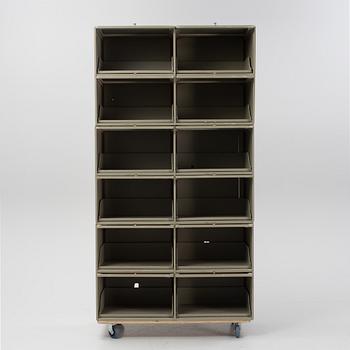 Arkivskåp / butikshylla, 1900-talets mitt.