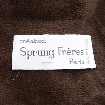 Sprung Frères Sheepskin Coat.