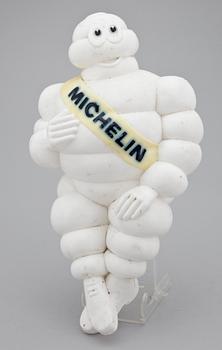 REKLAMFIGUR, plast, Michelin, 1900-talets slut.