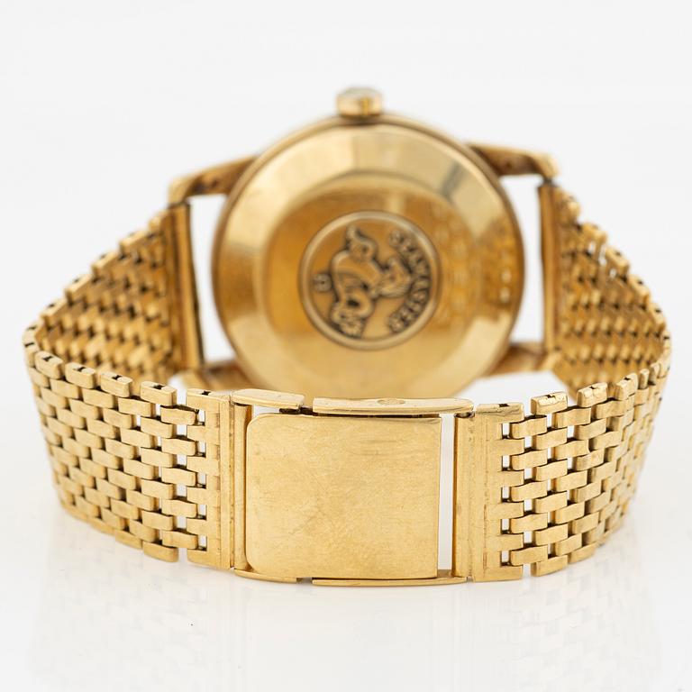 Omega, Seamaster, Calendar, armbandsur, 34 mm.