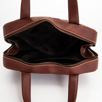 Chanel, "Surpique Wild Stitch Boston", bag, 2000-2002.
