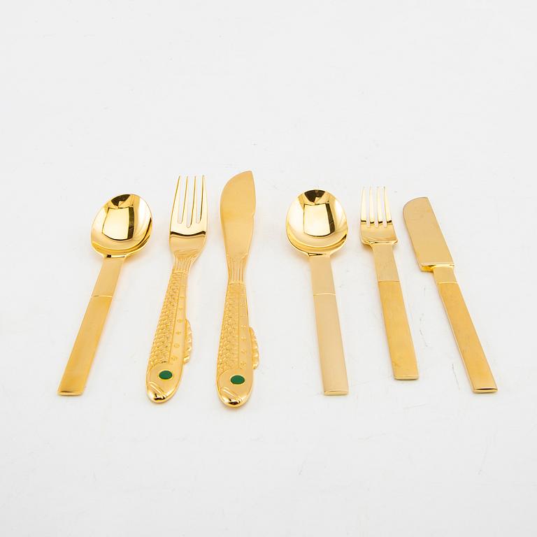 Gunnar Cyrén, cutlery 24 pcs, "Nobel", Gense/Yamazaki.