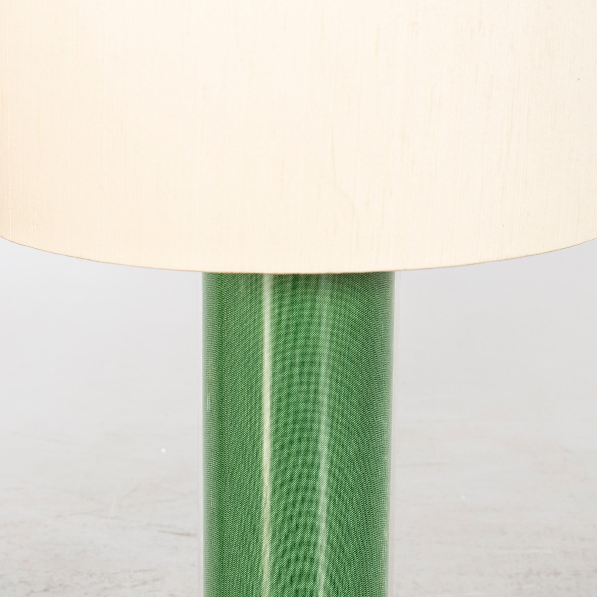 BERGBOMS bordslampor ett par 1900-talets senare del.