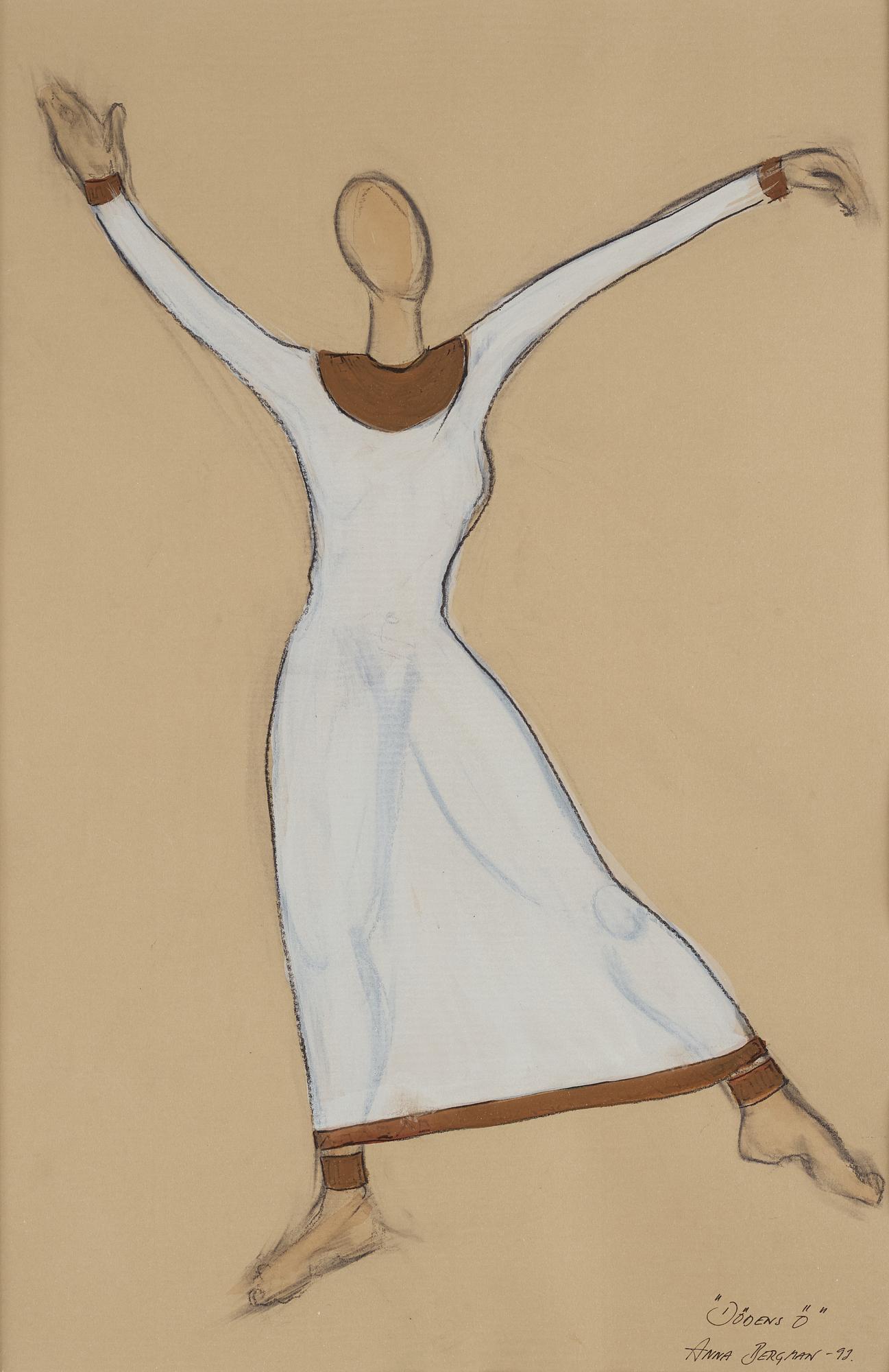 Anna Bergman, "Dödens ö".