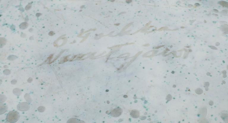 VAS, glas, signerad O. Toikka Nuutajärvi, samt SKÅL, ej signerad.