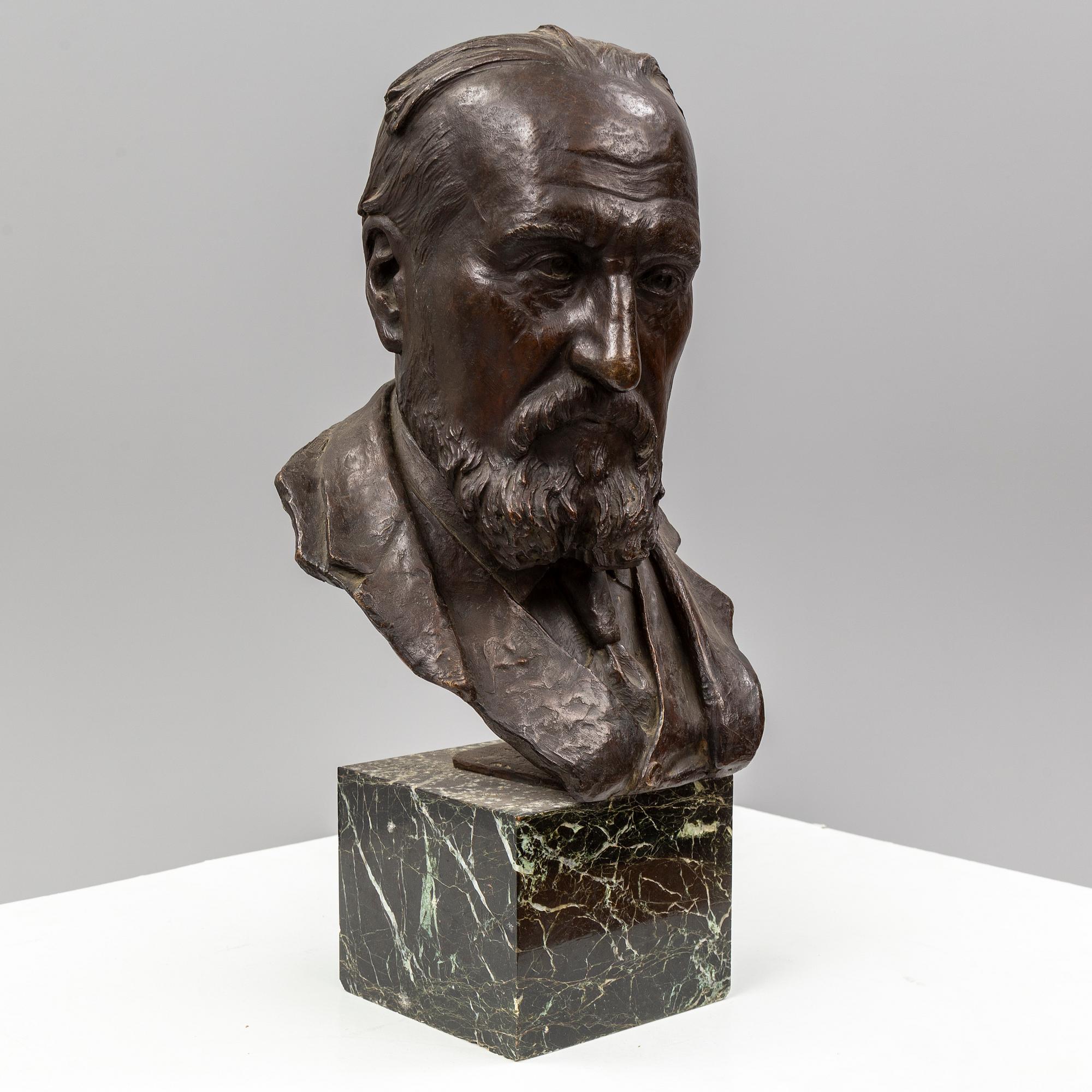 ÉMILE FERNAND-DUBOIS, sculpture, bronze, signed.