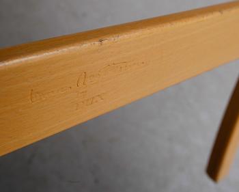 FÅTÖLJ, "Eva", Bruno Mathsson, Dux, 1900-talets andra hälft.