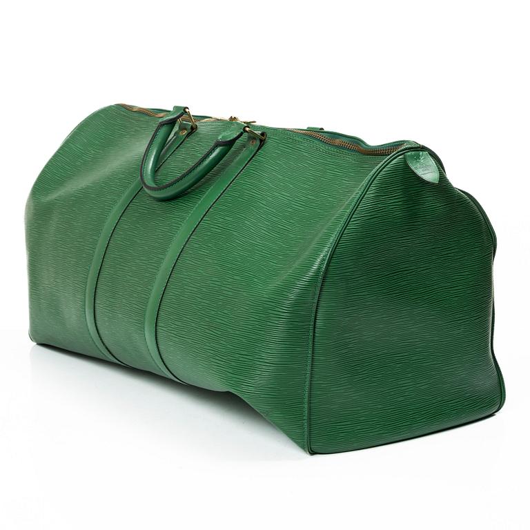 Louis Vuitton, weekend bag, "Keepall 55 Epi", 1994.