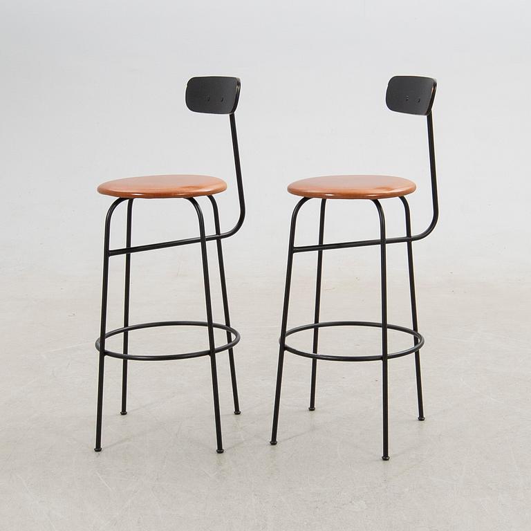 Afteroom, bar stools, a pair, "Counter Chair" Audo, Denmark.