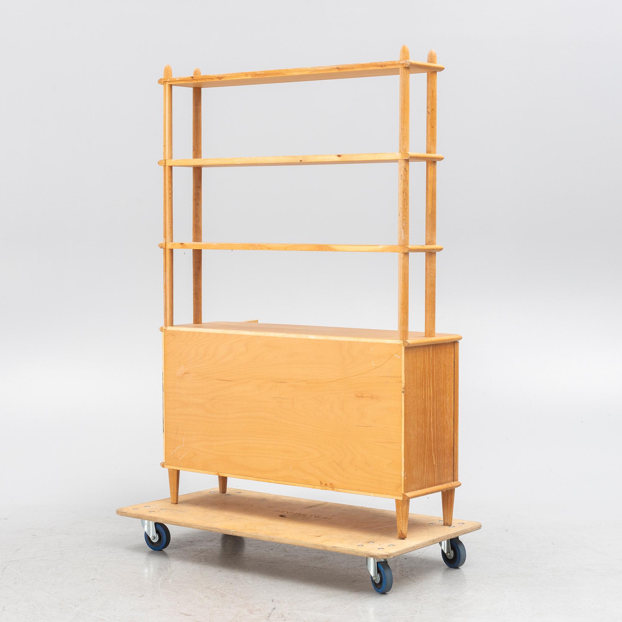 Bokhylla, Alfred Ehrlin, SMF, Svenska Möbelfabriken Bodafors, 1960-tal.