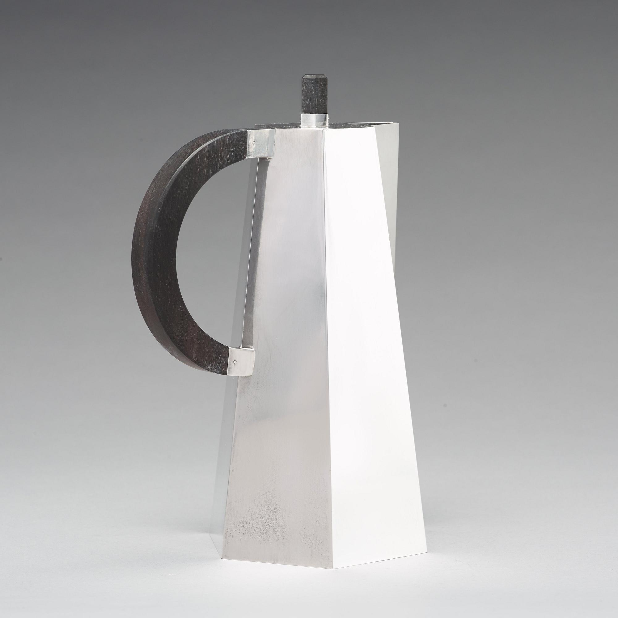 Wiwen Nilsson, kaffekanna, Lund 1956, sterling.