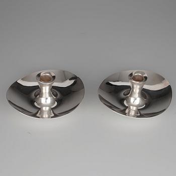 Tapio Wirkkala, A PAIR OF CANDLESTICKS.