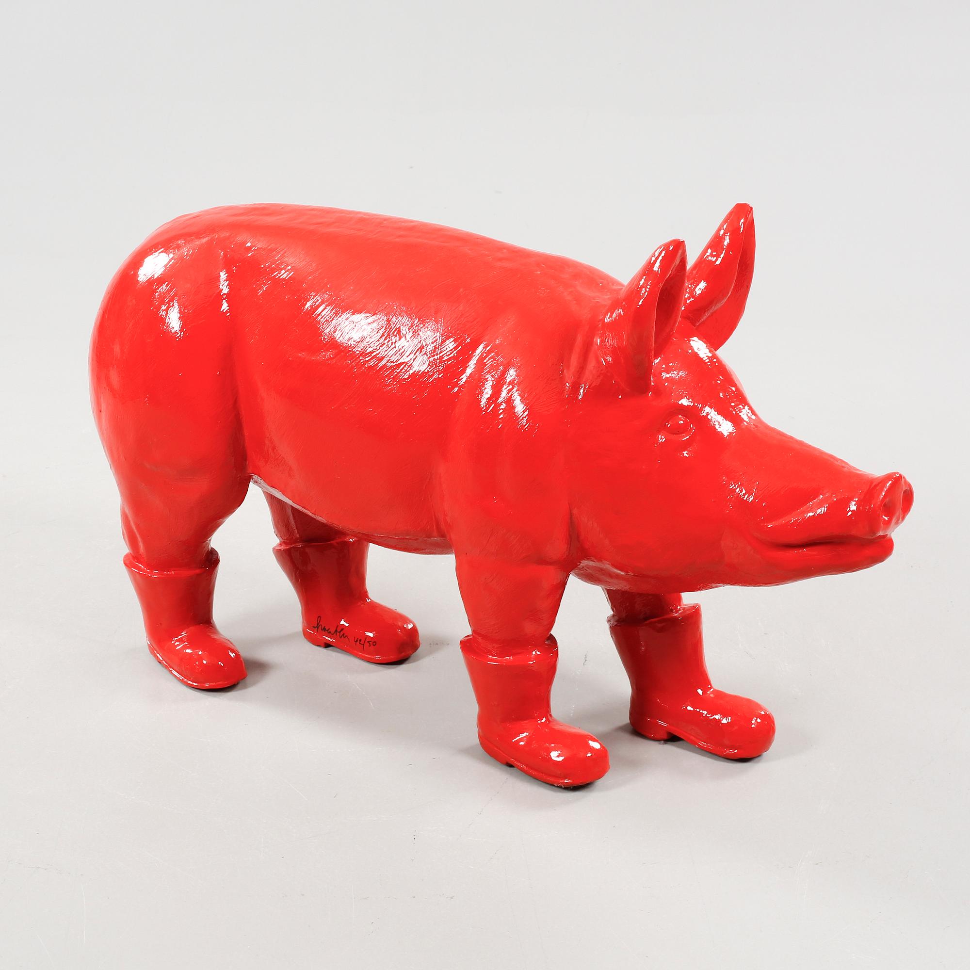 WILLIAM SWEETLOVE, plastic skulpture, signed and numbered 42/50.