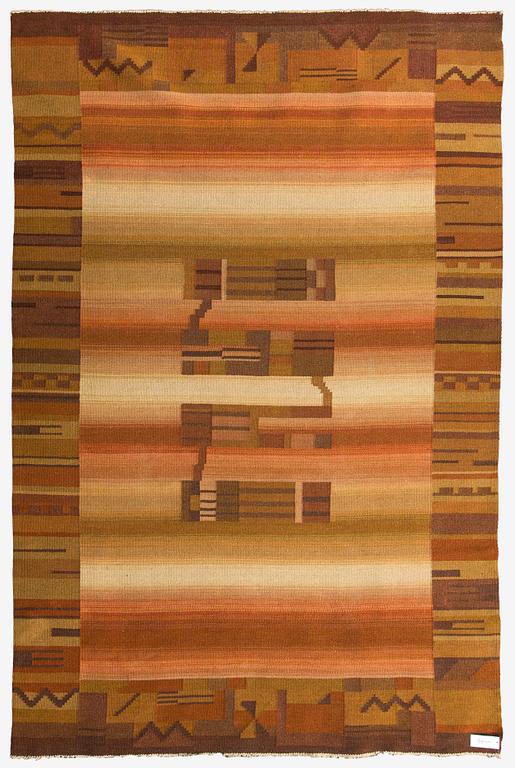 Karvalankamatto 1930-luku, noin 196 x 300cm.