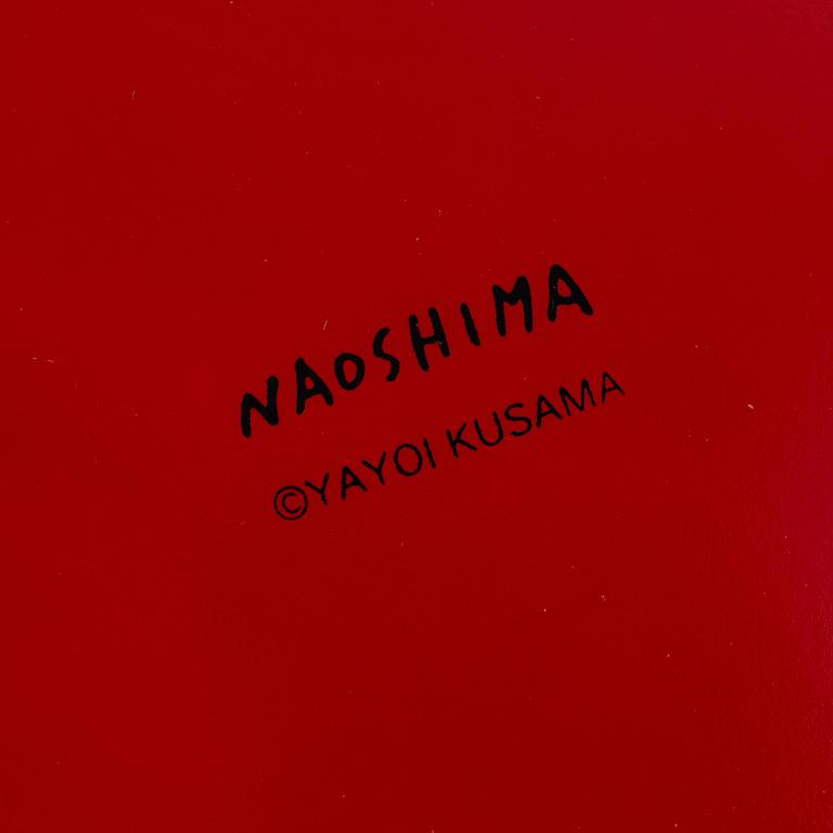 Yayoi Kusama, after, "Red Pumpkin".