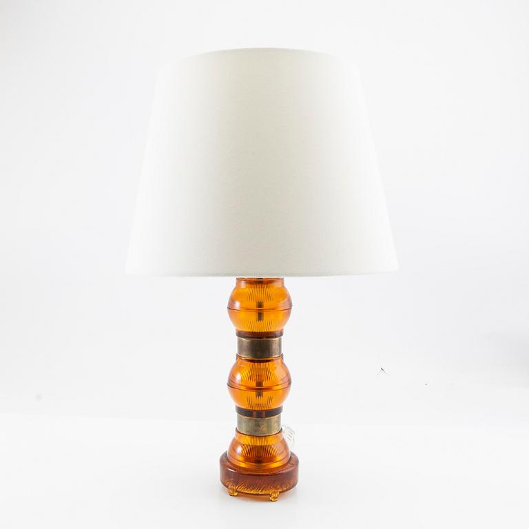 Table lamp Nafa Nybro lighting factory, 1960s.