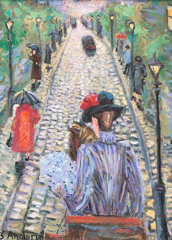 Birgitta Angleryd, Street in Paris.