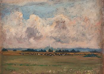 618. Louis Sparre, Landscape from Gotland.