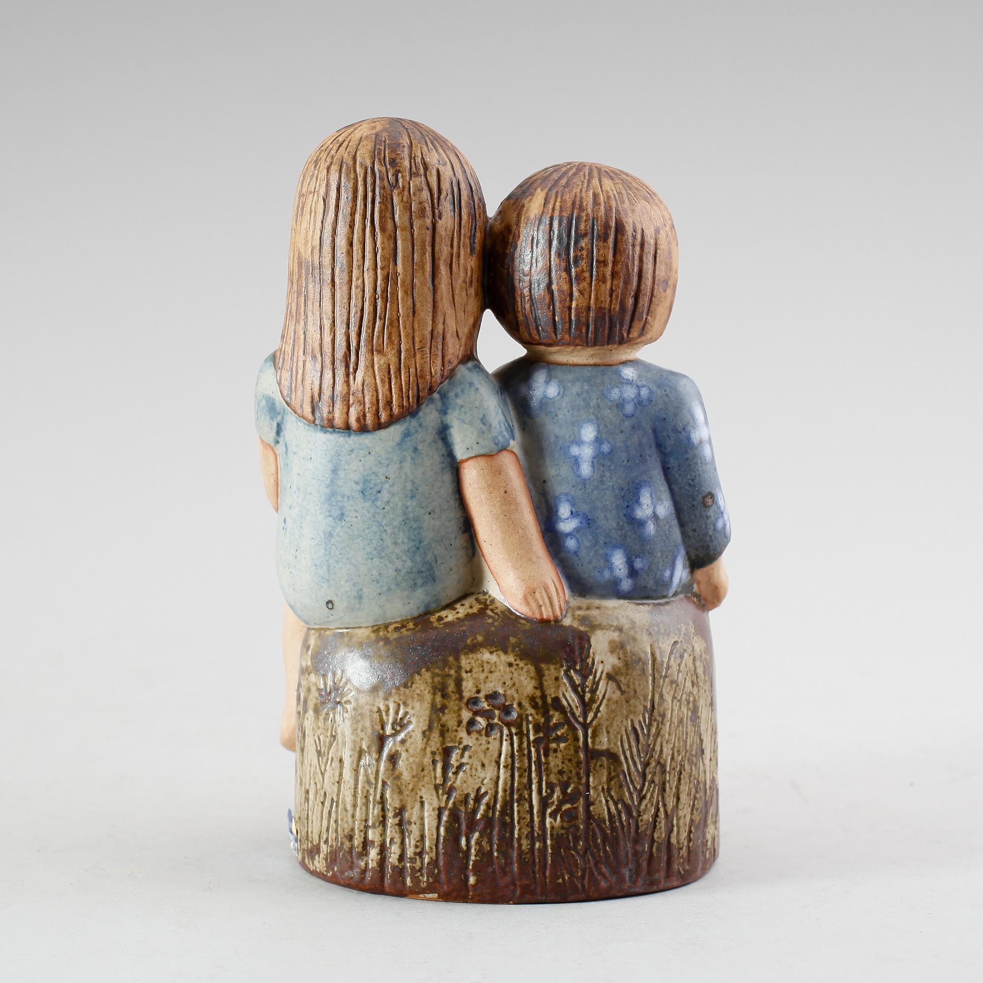 FIGUR, stengods, Lisa Larson, Gustavsbergs studio.