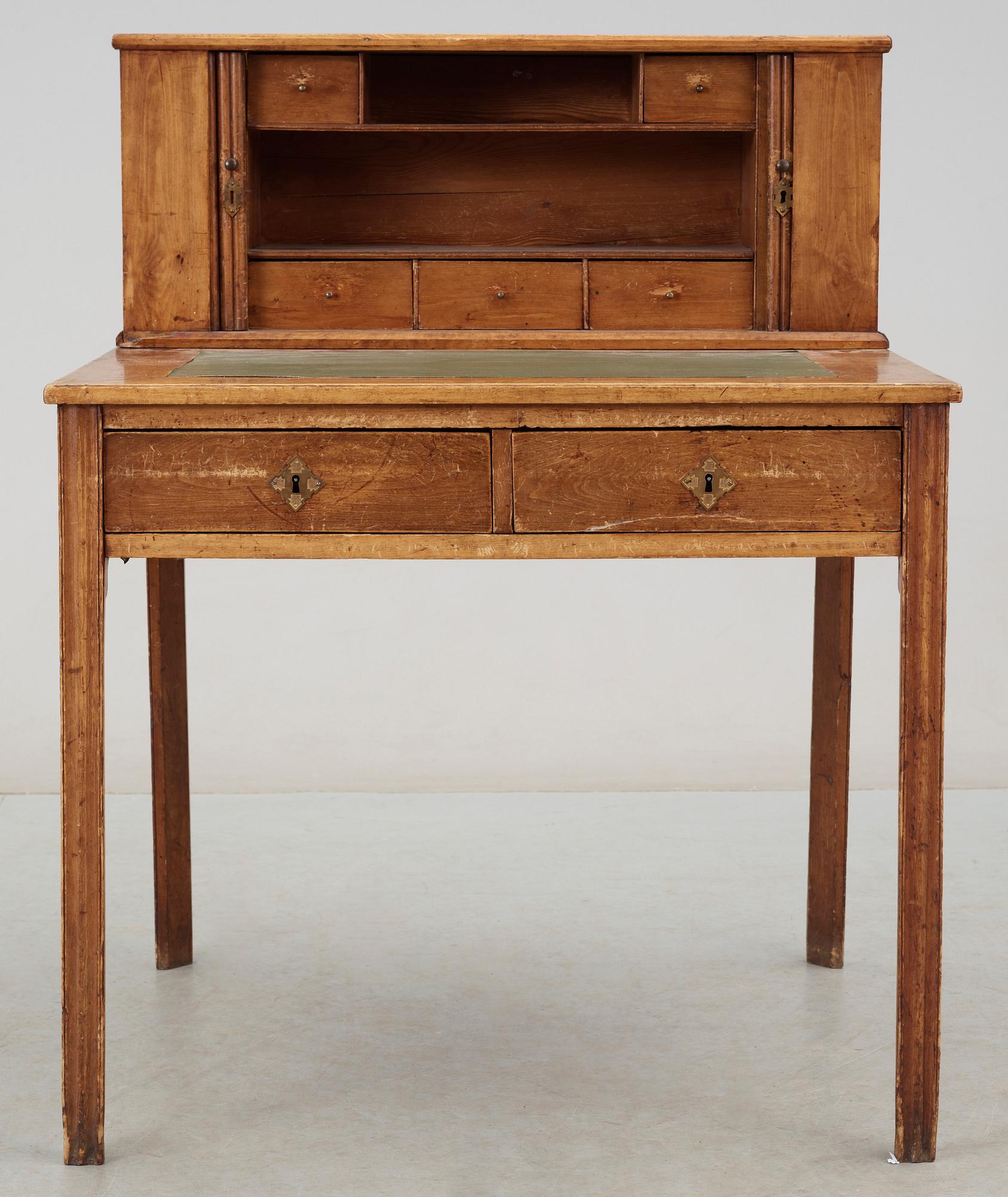 SKRIVBORD,av Carl Lindborg (mästare i Stockholm 1781-1808). Gustaviansk.