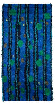 MATTA. Knotted pile. 257 x 134,5 cm. Sweden around 1960.