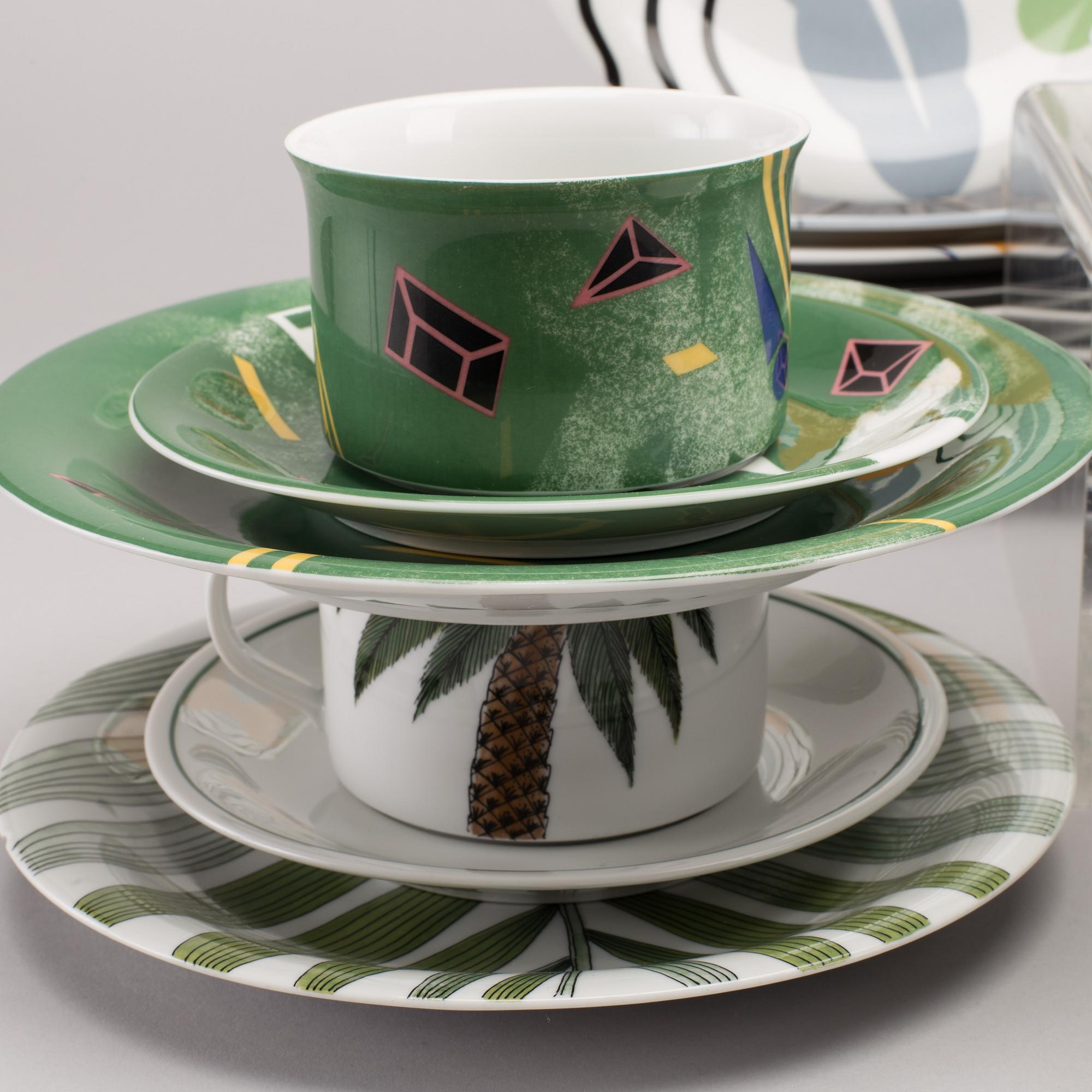 MAT/TESERVIS, 36 delar, porslin, Rörstrand Designers Collection.