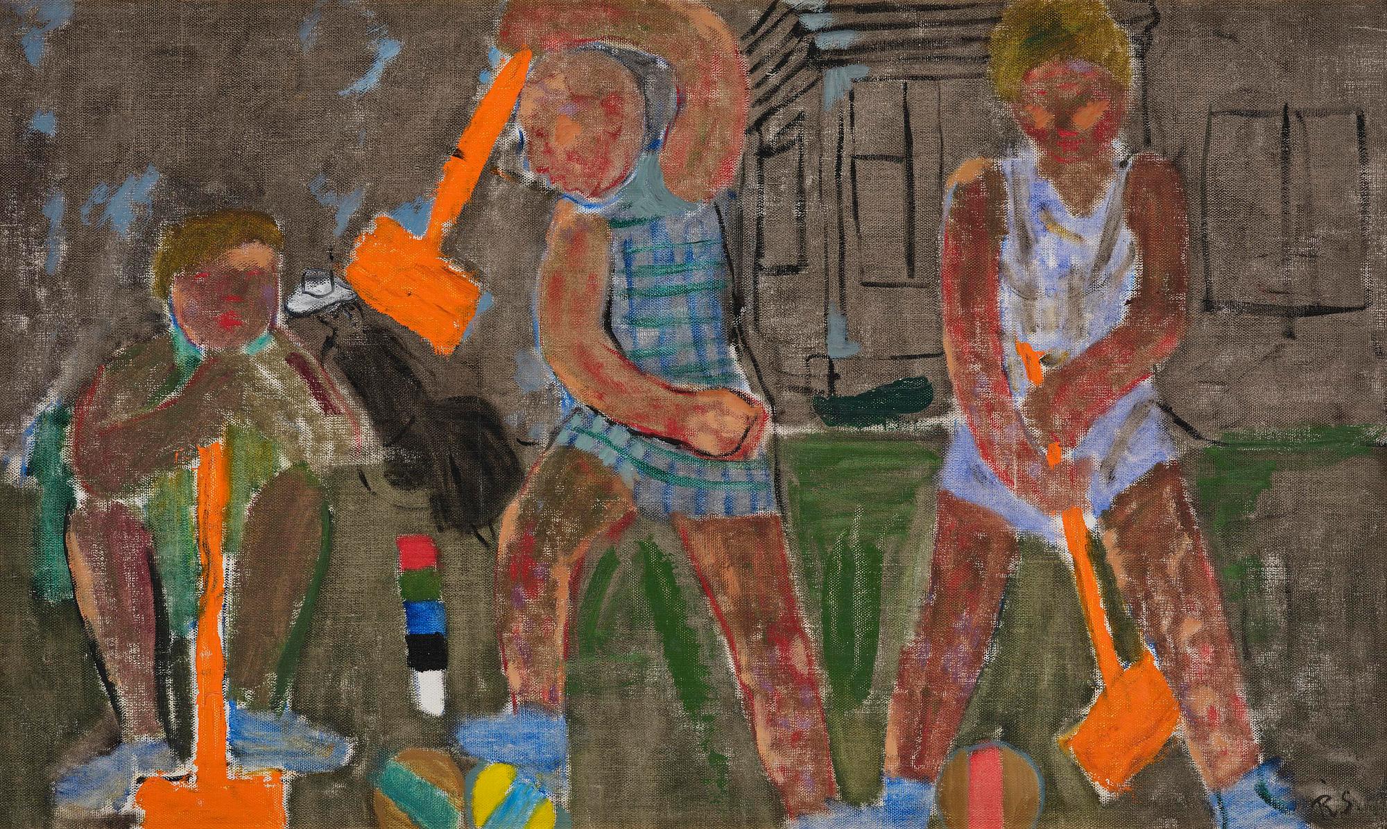 Ragnar Sandberg, "Krocketspelarna".