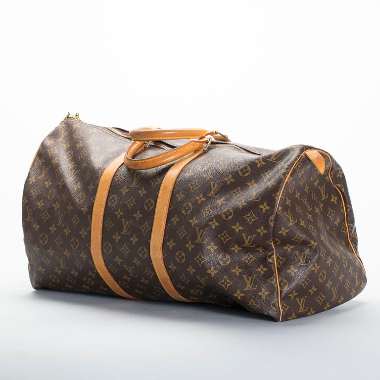 VÄSKA, "Keepall 55", Louis Vuitton.