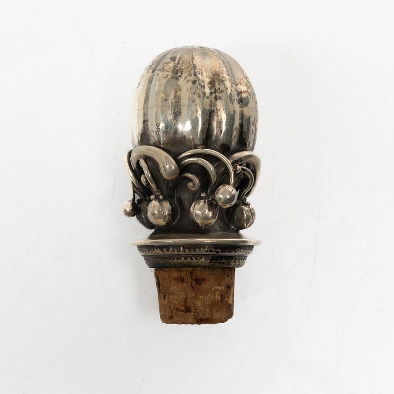 Silver, 4 pieces, Denmark, Norway early 20th century.