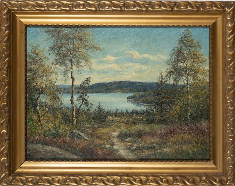 Severin Nilson, Lake Landscape.