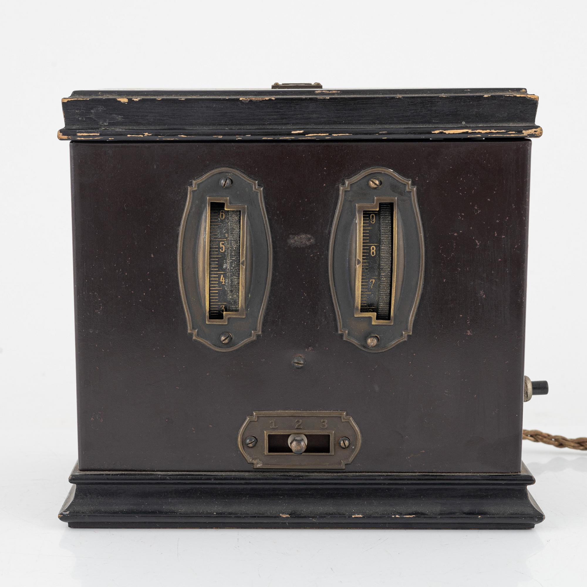 Radiomottagare, "Arcolette 3", Telefunken, 1920/30-tal.