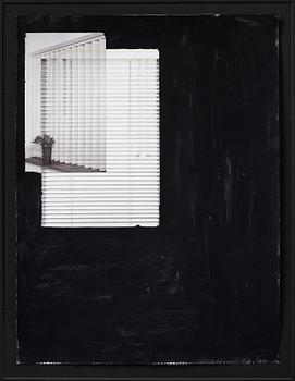 Zak Kitnick, signed and indistinctly dated. Mixed media on paper.