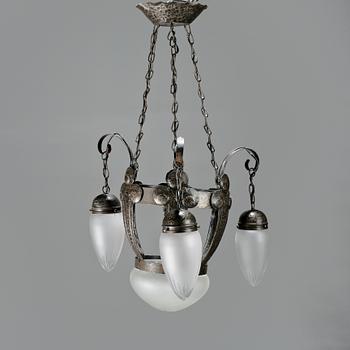 TAKLAMPA, jugend, omkring år 1900.