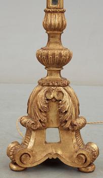 GOLVLAMPA, barockstil, 1900-tal.