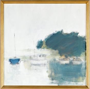 GUSTAV RUDBERG, olja på duk sign.