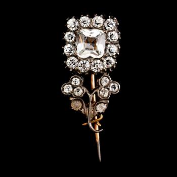 BROSCHER, 7 st, 1800-/1900-tal.