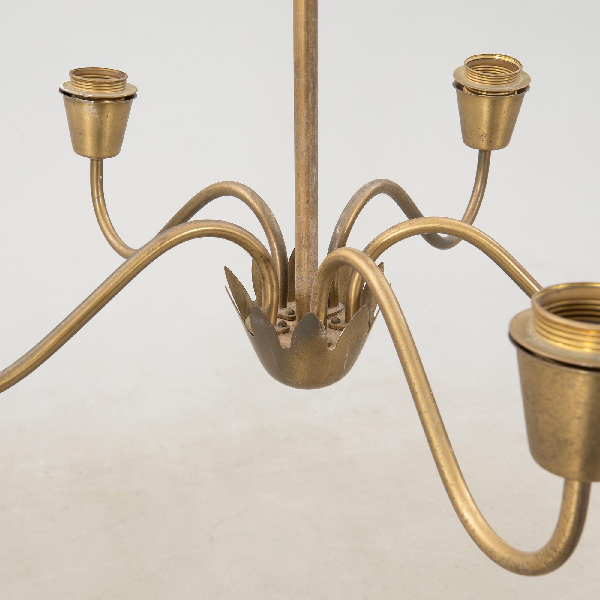 Ceiling lamp Swedish Modern 1930s.