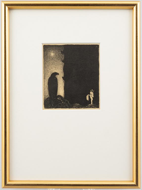 John Bauer, "Här har du allt, som återstår av mina kläder".