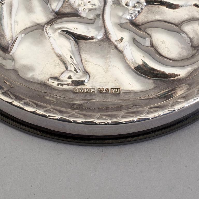 COASTER SAMT FAT, silver.