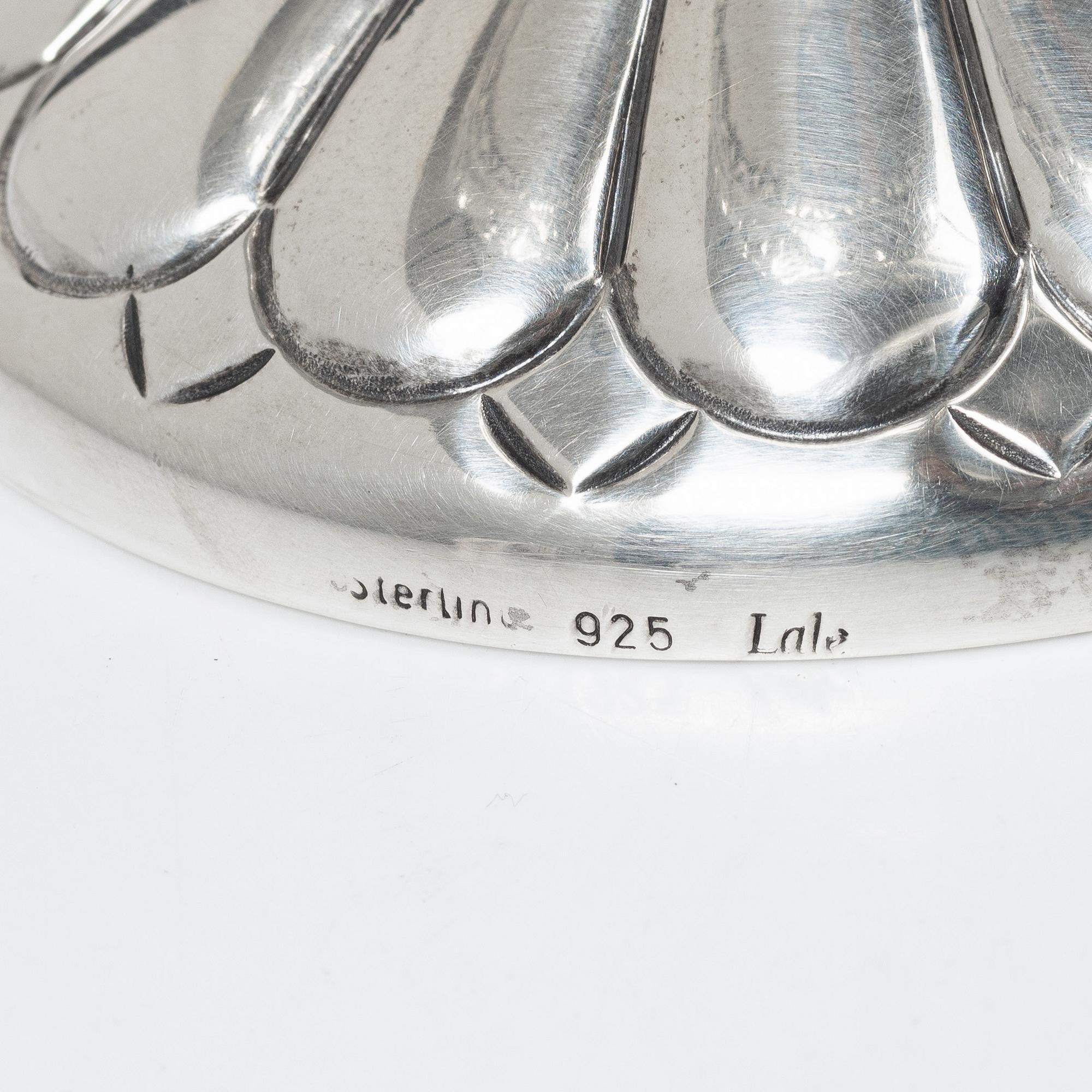 Lale Silverware & Co Ltd, a pair sterling silver lidded urns, Istanbul, Turkey 20th century.