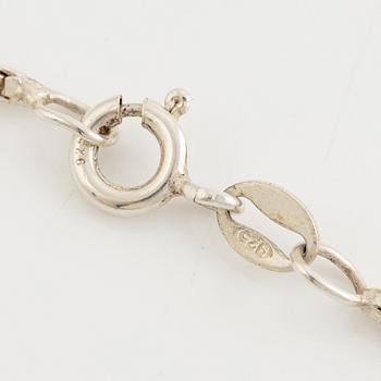 Vivianna Torun Bülow-Hübe, Pendant, sterling silver, by Georg Jensen, Denmark.