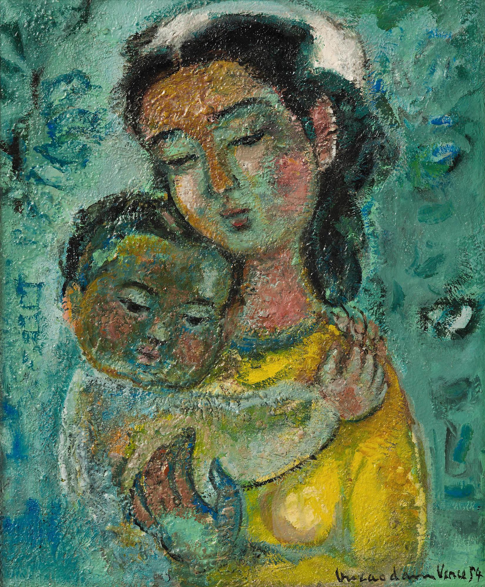 Vu Cao Dam, "Maternité".