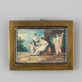 A miniature panting, 18th/19th Century.