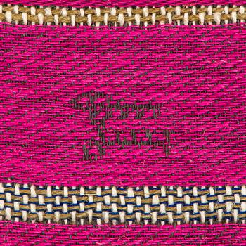 Dora Jung, bildvävnad, signerad, circa 213 x 114 cm.